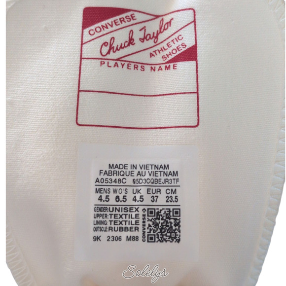 Converse Chuck 70 De Luxe Heel Platform Egret White Sneaker Boot Womens 6.5 NEW - Picture 6 of 10